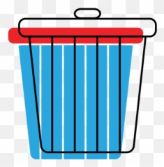 Trash Recycle Bin Offset Icon - Iconos Png Basura Emoji,Trash Bin Emoji