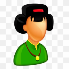 Asian Female Boss Icon - Asian Icon Png Emoji,Chinese Girl Emoji