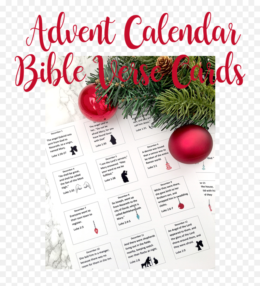 Diy Tutorial Christmas Advent Calendar Free Bible Verse - Holiday Party Emoji,Emoji Bible Verses