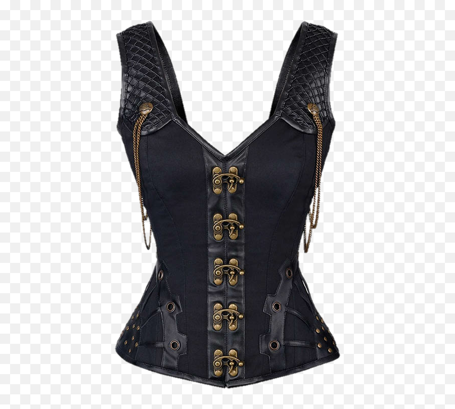 Corset Sticker By Blade Aks - Black And Gold Corset Emoji,Corset Emoji