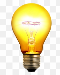 Light Bulb - Light Bulb Transparent Png Emoji,Light Bulb Emoji