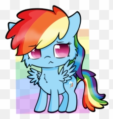 Rainbowtashie Derpibooru - Fictional Character Emoji,Emotions Chibi Easy