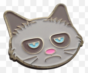 Readygolf Grumpy Cat Ball Marker U0026 Hat Clip - Decorative Emoji,Kitty Emoticon Panities