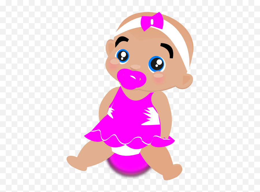 Baby Girl Clipart - Clipartandscrap Baby Girls Png Cartoons Emoji,Baby Girl Emoji Transparent Background