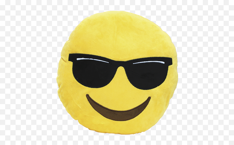 Cojin Emoji Con Lentes - Emojis No Cojines,Emoji Con