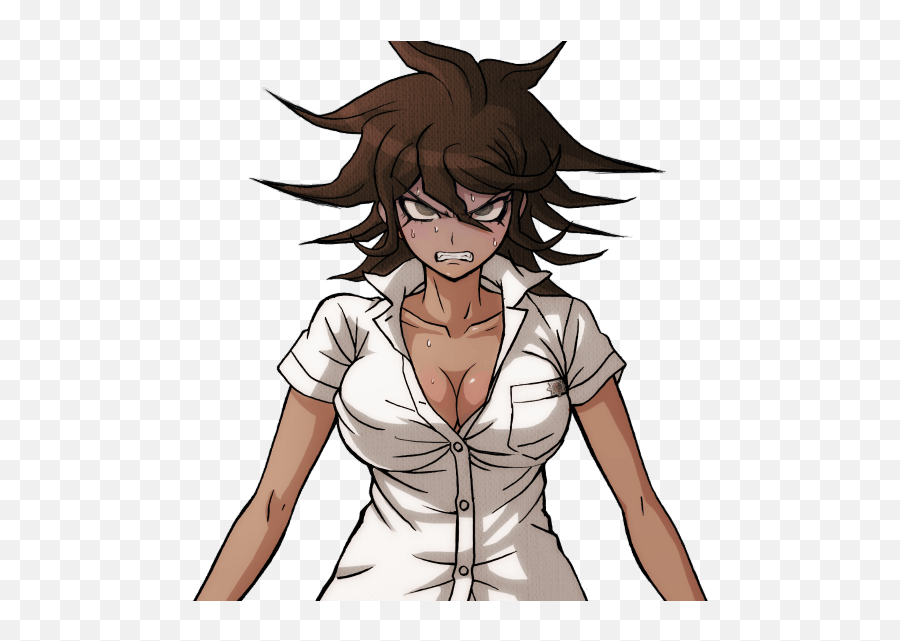 Superdanganmonologue Prompt 4 Danganroleplay - Akane Sprites Transparent Drool Emoji,Emotion Regulation Song Anime