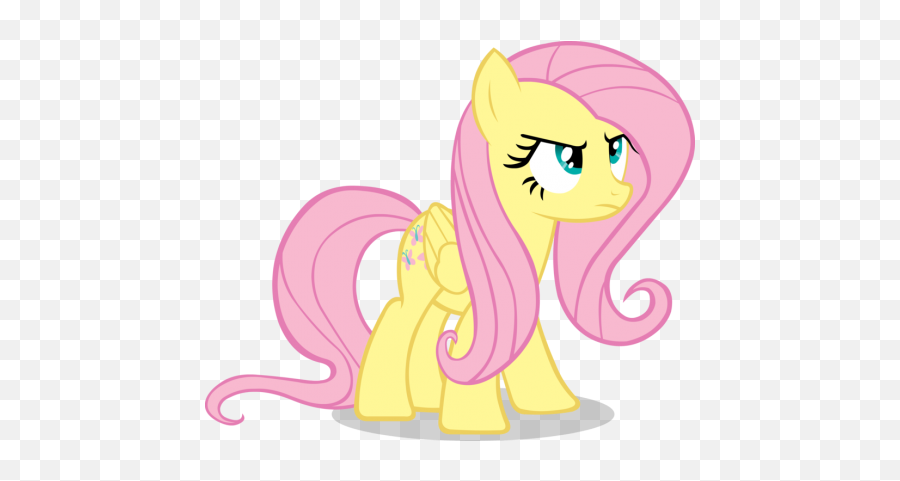 Terrible Terrible Puns - My Little Pony Mad Fluttershy Emoji,Ba Dumtis Emoticon