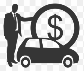 Transparent Png Svg Vector File - Silhouette Of Businessman With Car Emoji,Businessman Emoji