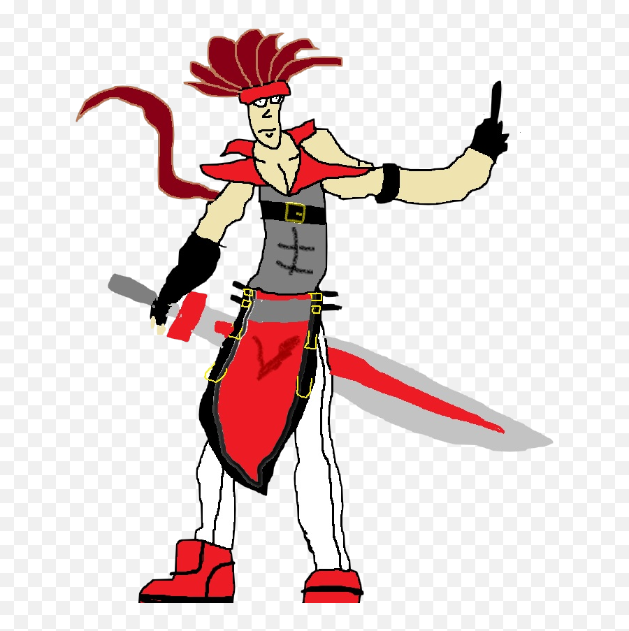 Sol Badguy - Guilty Gear Xx Faust Colors Emoji,Grindcore Music Note Emoticon