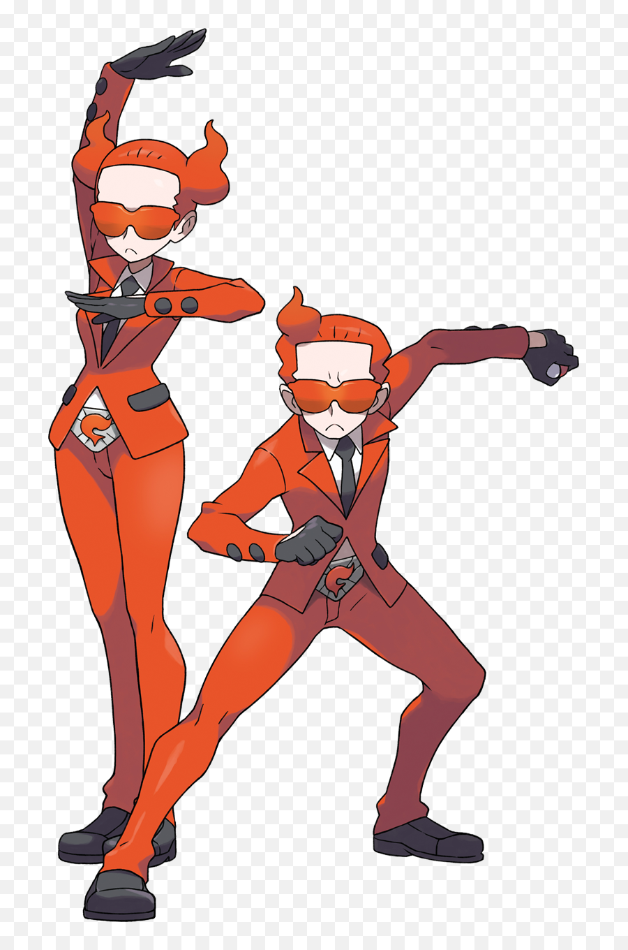 Pokémon Villain Team Flare Characters - Tv Tropes Pokemon Team Flare Emoji,Emotion Vs Logic Pokemon