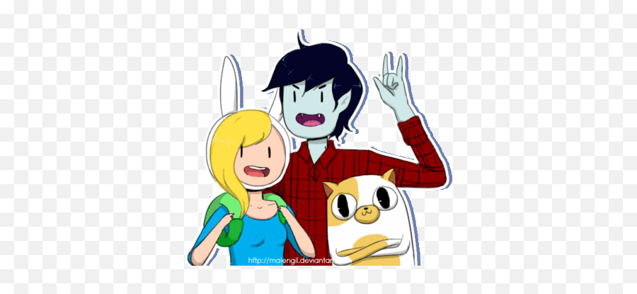 Marshal Fan Art - Adventure Time Family Gif Emoji,Devaintart Emoticons
