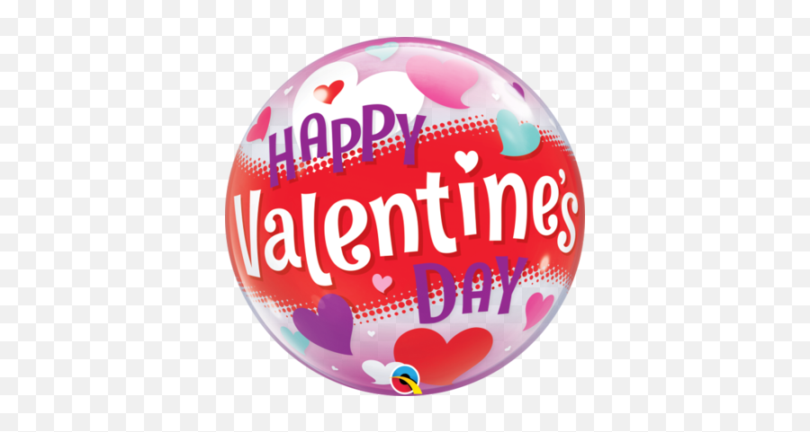 Valentines Day Love Bubbles Balloon Balloon Place - Dot Emoji,Valentine's Emoticon Text
