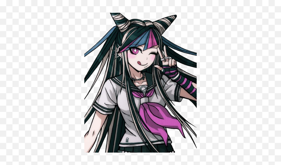 Cosplay Characters In Danganronpa - Sprite Danganronpa Ibuki Emoji,Ahoge Emotions