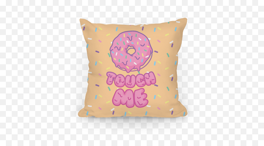 Kawaii Pillows Pillows - Decorative Emoji,Donut Emoji Pillow