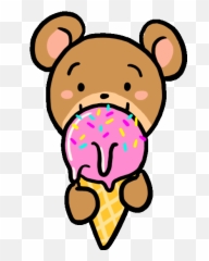 Licking Ice Cream Sticker By Alba Paris Clipart - Full Size Licking Ice Cream Gif Animated Emoji,Licking Emoji