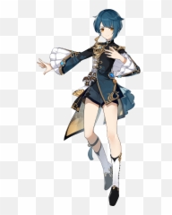 Xingqiu U2013 10032u0027s Genshin Library Emoji,Anime Thighs Emoticon