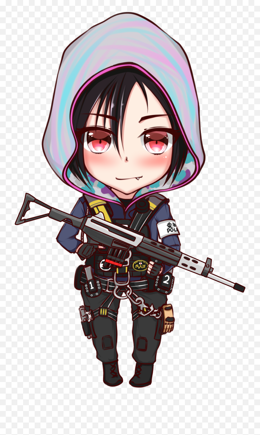 Rainbow Rainbow Six Sticker - Fictional Character Emoji,Rainbow Six Siege Emoji