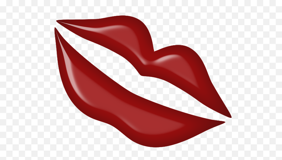 Download Red Kiss Lips Png Clipart - Portable Network Lip Care Emoji,Red Lips Emoji