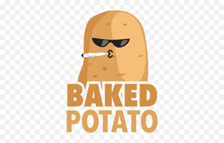 Baked Potato - Funny Weed Tshirt Emoji,Mlg Weed Emojis