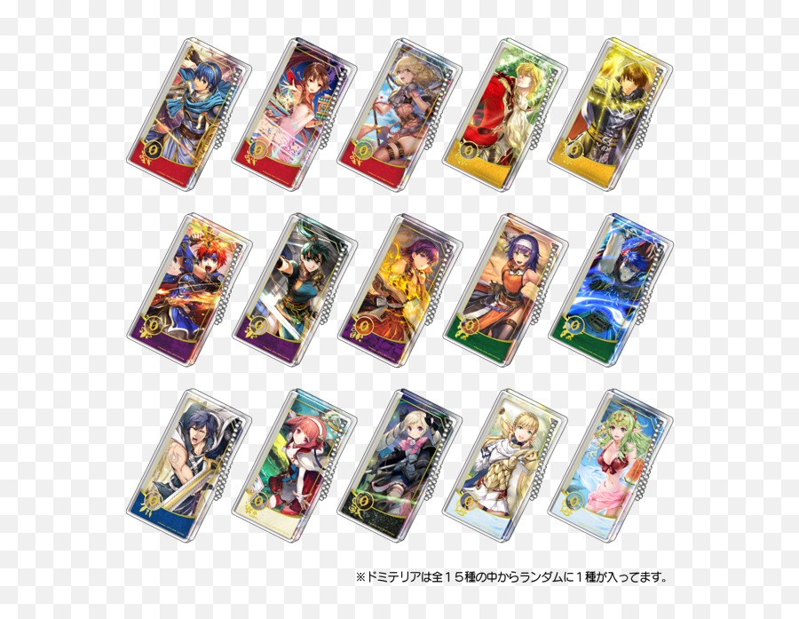 Fire Emblem Cipher At Comiket 95 - Merchandise Revealed Fictional Character Emoji,Emoji Keychain Walmart