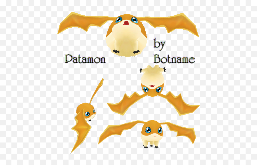 Resources Pack Digimon Parte 1 Emoji,Patamon Emoticon
