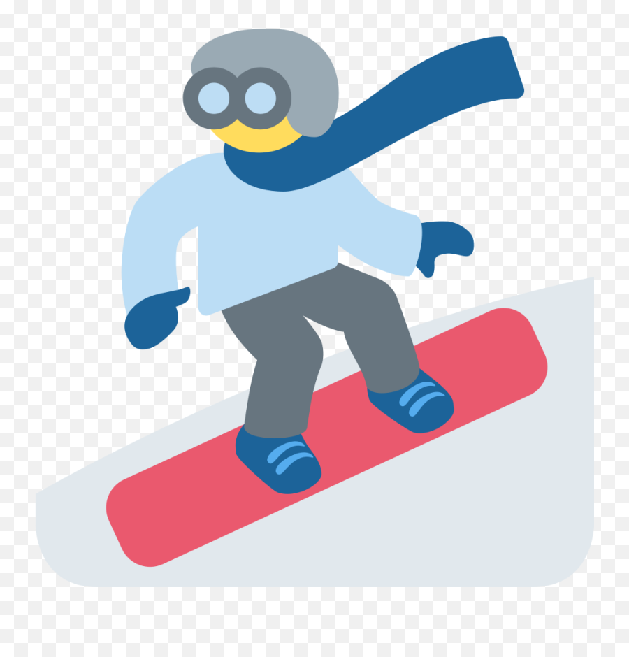 Snowboarder Emoji,Ski Goggles Emoji