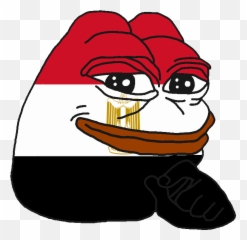 Egyptian Pepe - Pepe Emoji Clipart Full Size Clipart Pepe The Frog,Frog Emoji