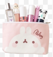 Makeup Makeupbag Sticker - Girly Emoji,Emoji Makeup Bag