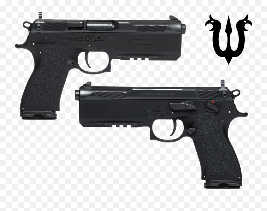 Weapon Fk Brno Psd Pistol - Suggestion World War 3 Emoji,Emoji Guy Holding 2 Guns