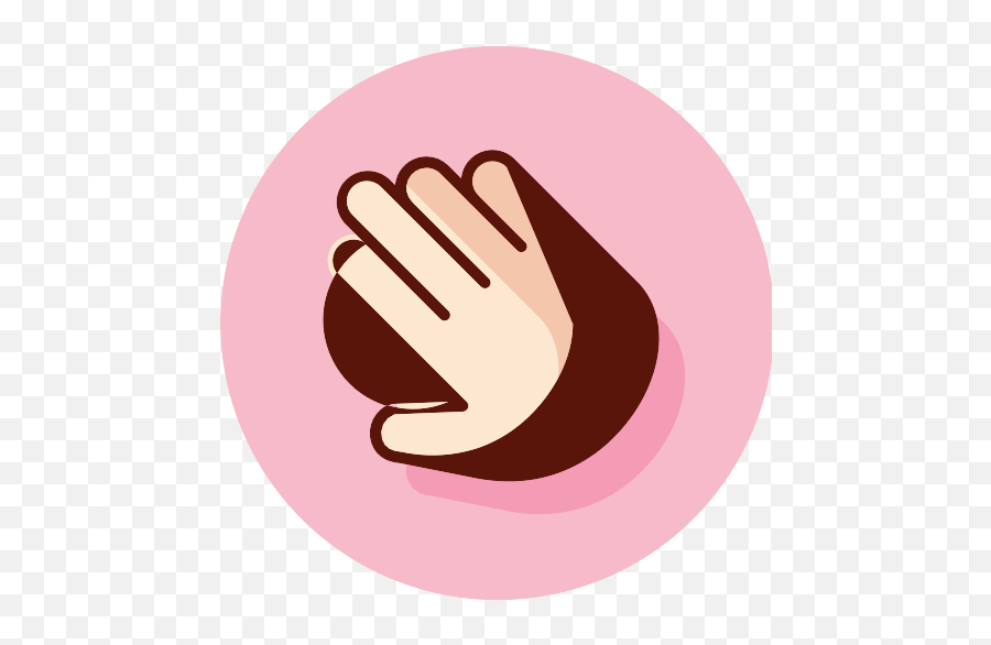Pink Five Fingers Vector Svg Icon - Png Repo Free Png Icons Emoji,Ahnds Up Dua Emoji