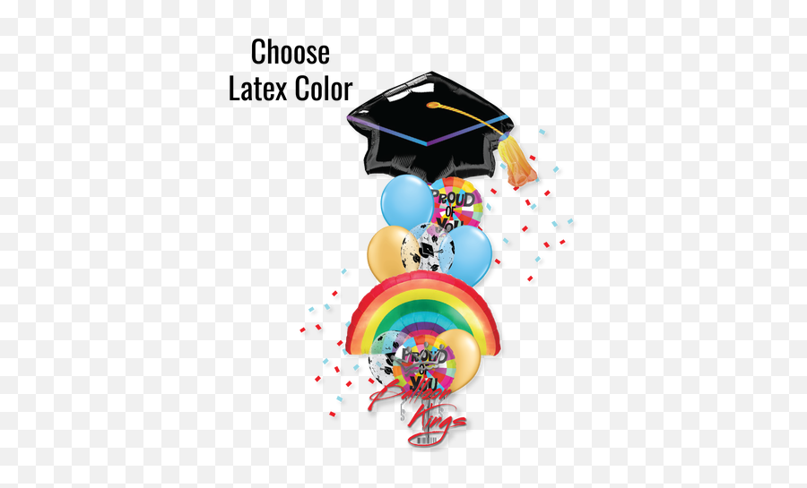 Hats Off - Balloon Kings Emoji,Grad Cap Emoji