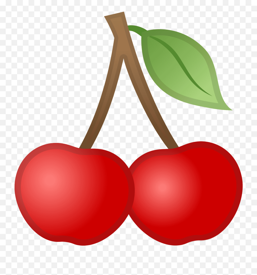 Cherries Emoji - Cherry Emoji Png,Cherry Emoji