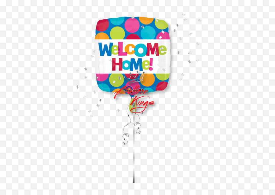 Welcome Home Colorful - Balloon Kings Emoji,Welcom Emoji