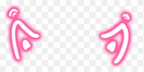 Freetoedit Cat Cats Ears Neon 328016622068211 By Taylorpngs Emoji,Cat Emoji Coloring