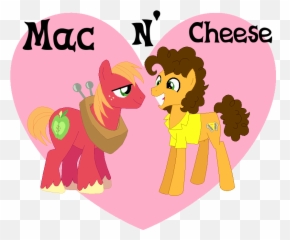 Fluttershy And Big Mac Love Why - Big Mac And Cheese Sandwich Mlp Emoji,Mac And Cheese Emoji