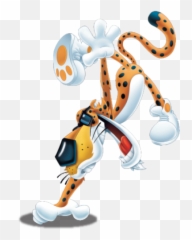Frito - Cheetos Chester Logo Emoji,Laying Down Cat Emoji