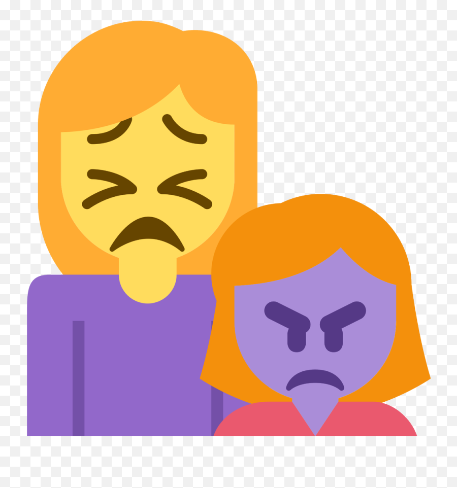 For Adult Emoji,Angry Girl Emoji
