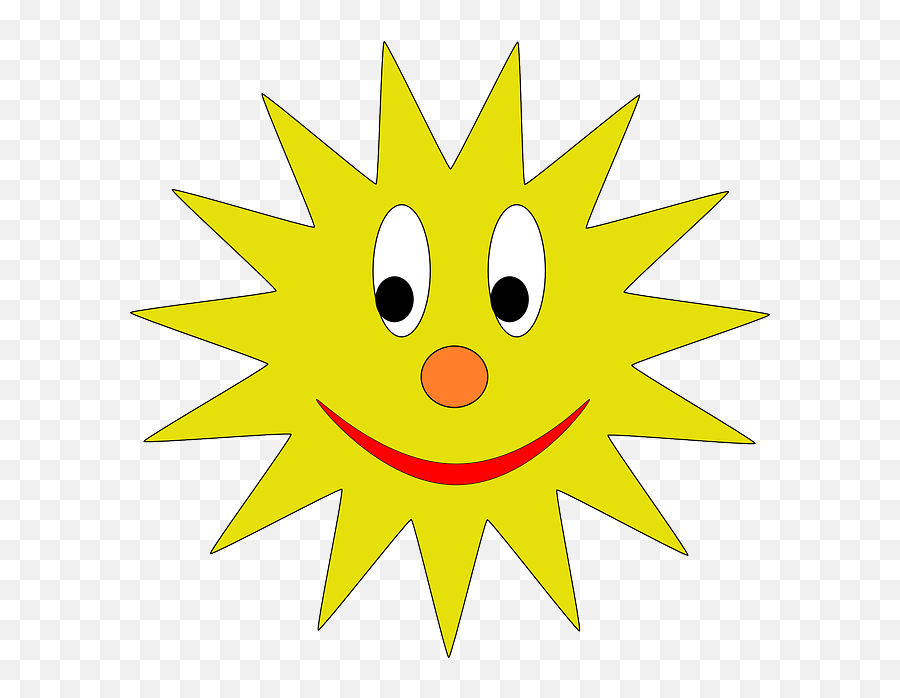 Yellow Smiley Avatar Icon - Sunshine Clipart Emoji,Sunshine Emoticon