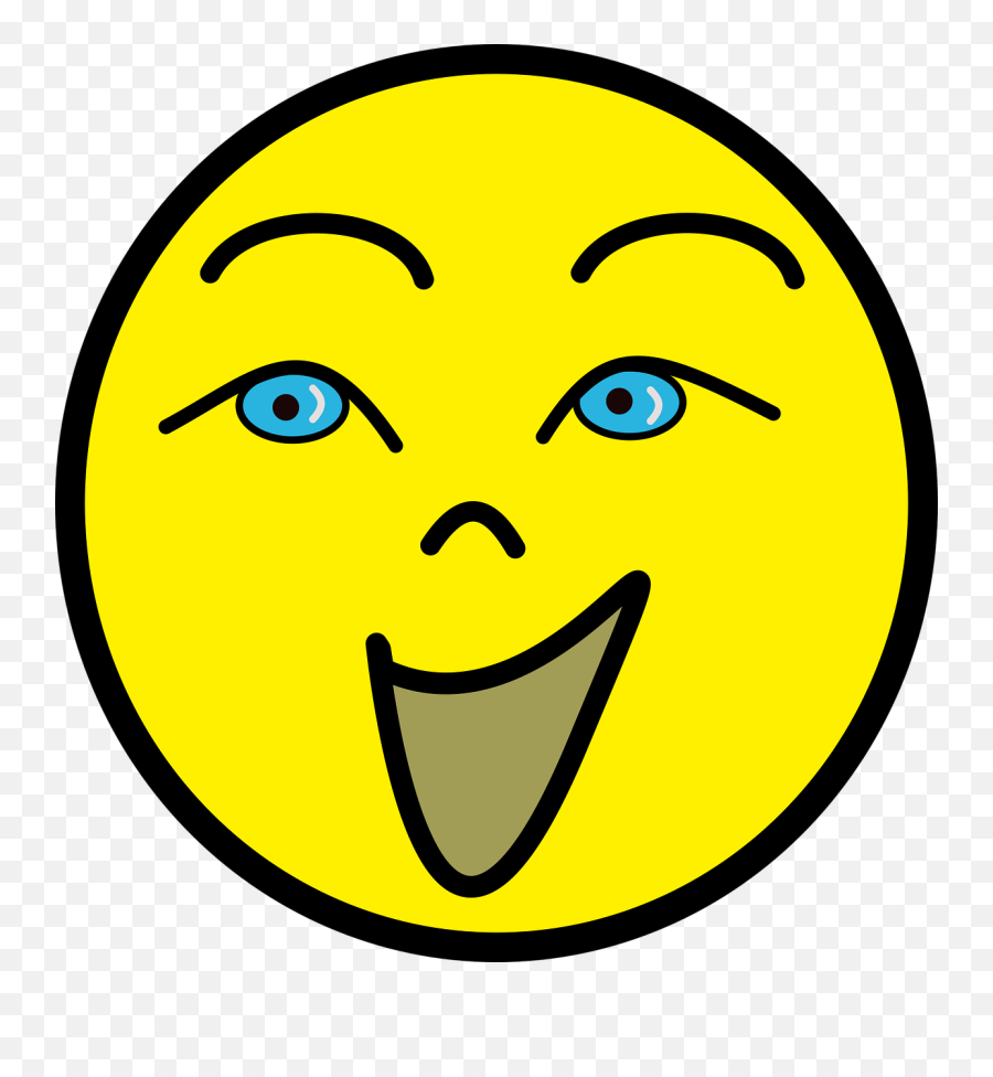 Smiley Happy Face Png Pixabay Free - Happy Emoji,Whale Face Emoticon