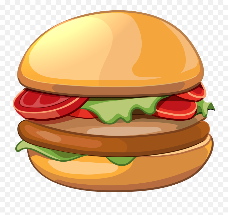 Cheeseburger Hamburger French Fries Illustration Veggie - Transparent Burger Illustration Png Emoji,Burger Emoji Transparent