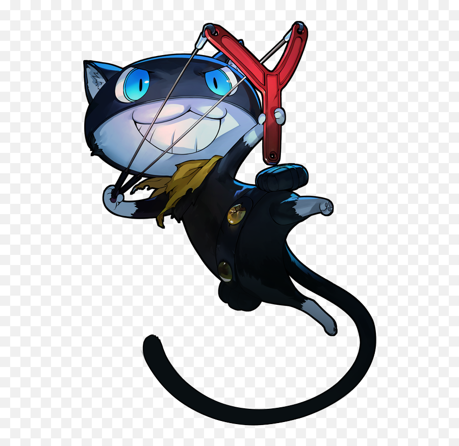 Persona5 - Morgana Persona 5 Scramble Emoji,Morgana Persona 5 Emoticon