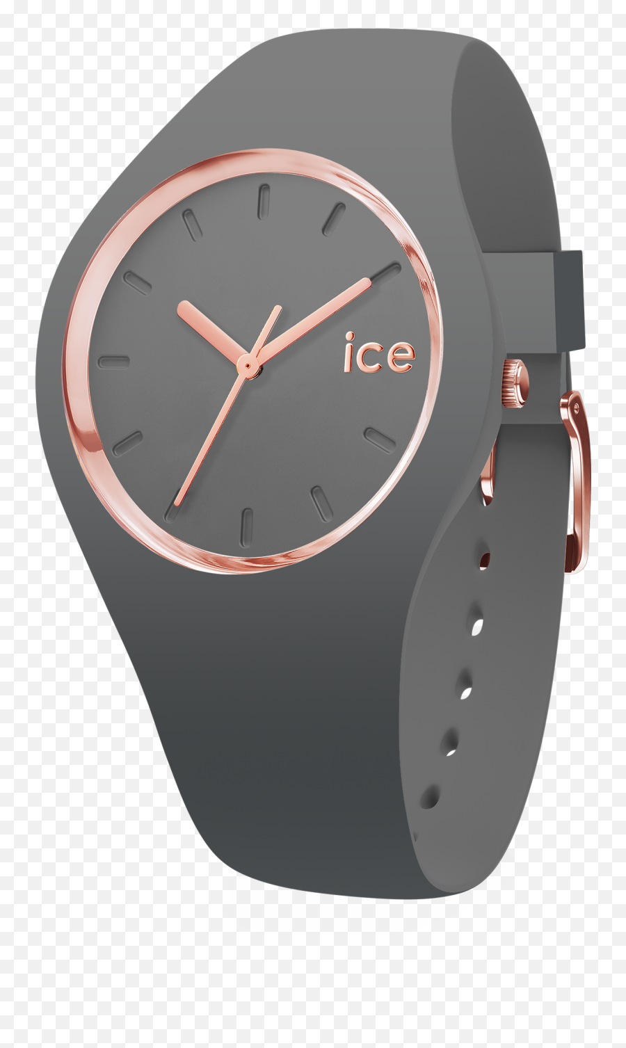 Ice Glam Colour Grey In Medium - Zegarek Damski Ice Watch Emoji,Emotion Gray Silicone Smartwatch
