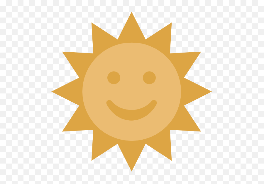 Smiling Sun Graphic - Smiley Face Sun Svg Emoji,Smiling Emoji