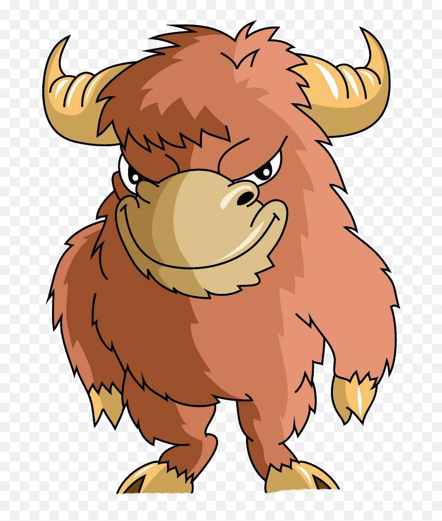 Bull Demon King Bovini Water Buffalo - Bull As King Cartoon Emoji,Blue Buffalo Emoji