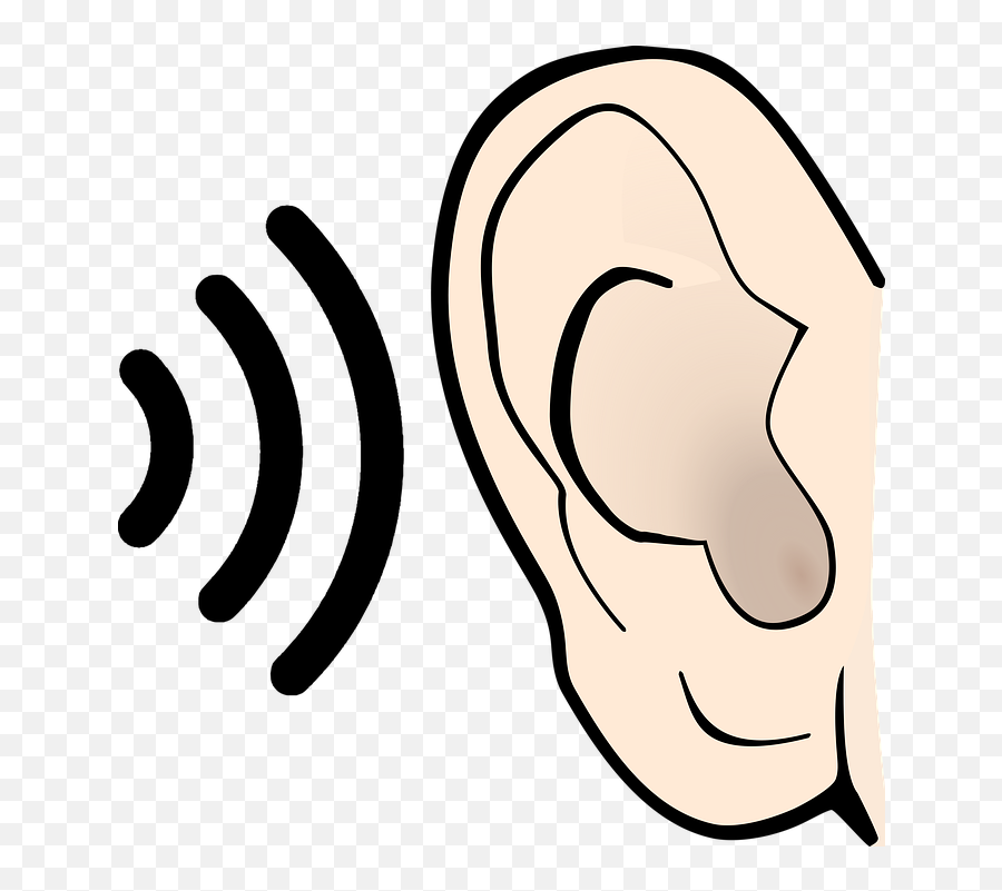 Free Photo Sound Audible Icon Listen Ear Hear Noise - Max Pixel Dot Emoji,Cat Ear Emotions