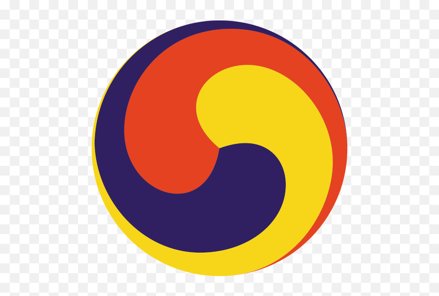 Korean Symbols - Korean Shamanism Symbol Emoji,Korea Style Emoticons