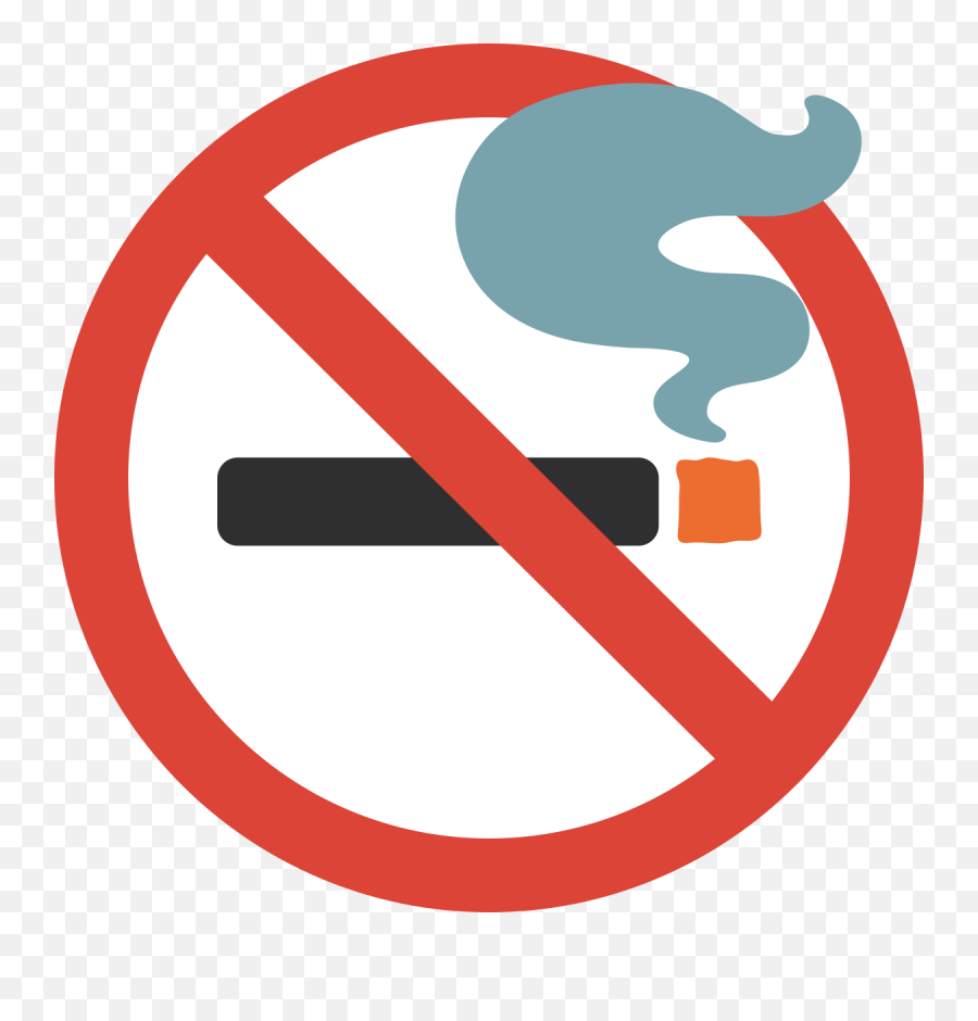 No Smoking Emoji - No Smoking Sign Qld,Cigarette Emoji