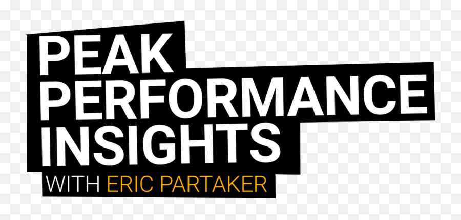 Eric Partaker - High Performance Coaching For Entrepreneurs Antarktisvertrag Emoji,25 Emotions Challenge Original