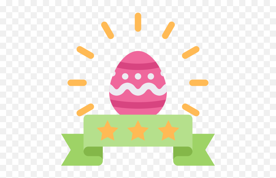 Ícone Páscoa Faixa De Opções Estrela Classificação Ovo - Happy Emoji,Emoticons De Pascoa