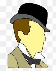 Clip Art Man With Hat Clipart Emoji,Emoji Wearing Hat Sketch